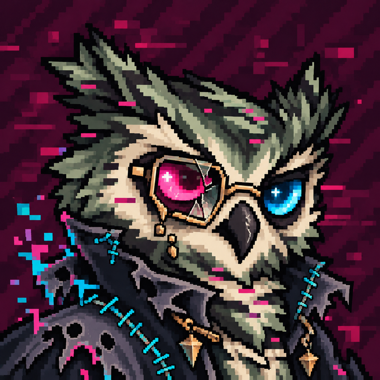 Glitch Wraith owl