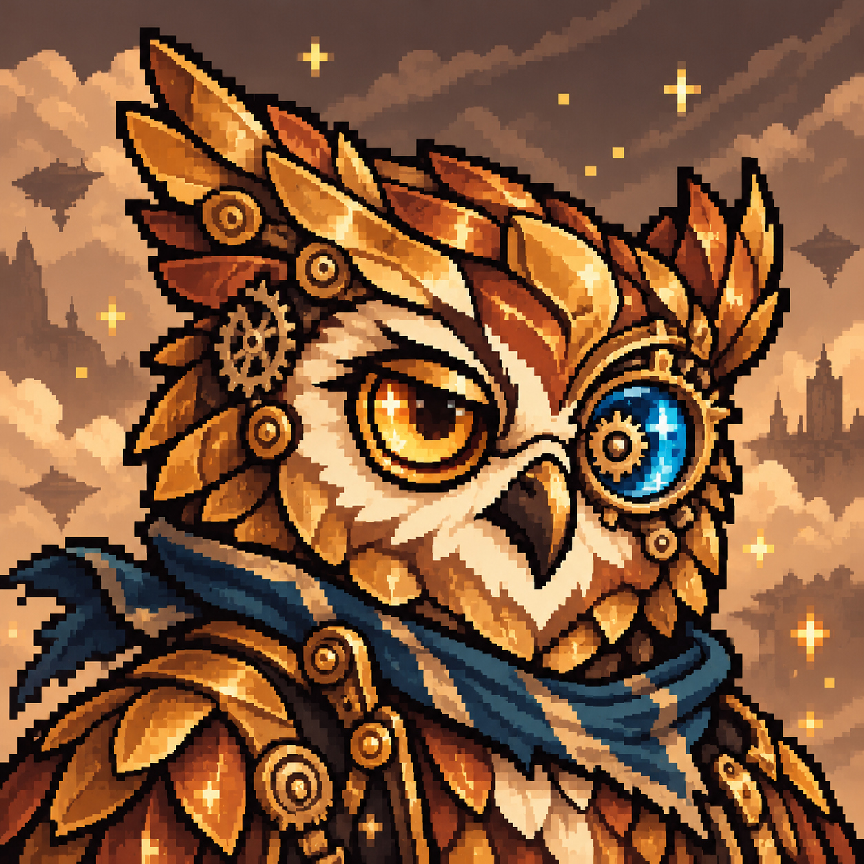 Clockwork Courier owl